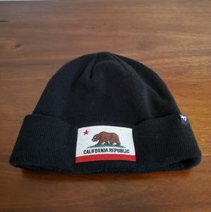 47 🖤  California Republic,  NORCAL Beanie.  OSFA.